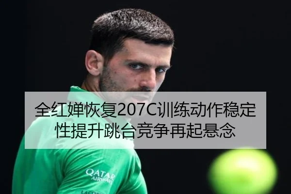 全红婵恢复207C训练动作稳定性提升跳台竞争再起悬念